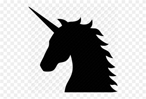 Download Unicorn Head Silhouette Clipart Unicorn Clip Art - Football Clipart Silhouette - FlyClipart