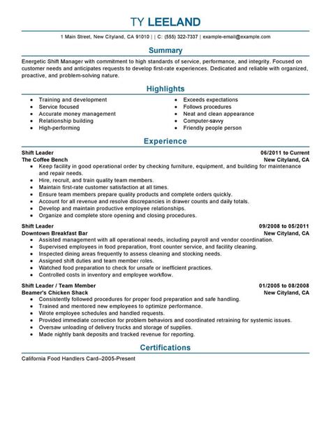 11 Amazing Management Resume Examples | LiveCareer