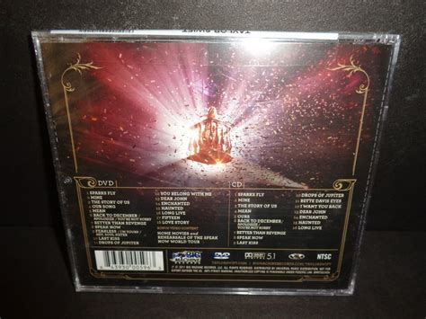 Taylor Swift - Speak Now World Tour Live CD & DVD BRAND NEW | #4614320319