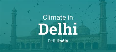 Climate & Weather Averages in Delhi, Delhi, India