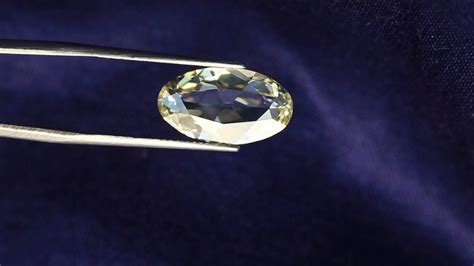 View of an Oval Shaped Diamond · Free Stock Video