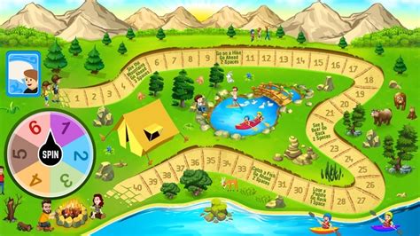 Camping Board Game with Card Decks - Ultimate SLP