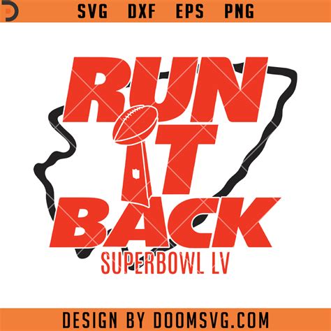 Kansas City Chiefs SVG, Run It Back Kansas City Chiefs Logo SVG - Doomsvg