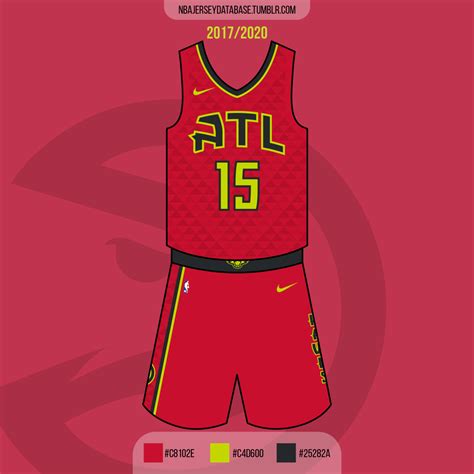 Atlanta Hawks Statement Jersey 2017-2020 | NBA Jersey Database