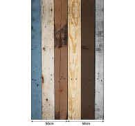 Beauty of wood effect Wallpaper - TenStickers