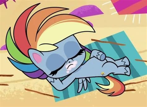 #2419855 - safe, screencap, rainbow dash, pegasus, pony, g4.5, my little pony: pony life, pony ...