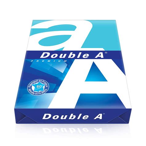 Double A, A4 Ream Paper, A4 80 gsm, 1 Ream, 500 Sheets, White- Buy Online in South Africa at ...