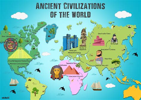 Ancient Civilizations Map