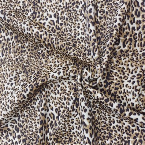 Leopard Print Fabric | spandex fabric, lycra material