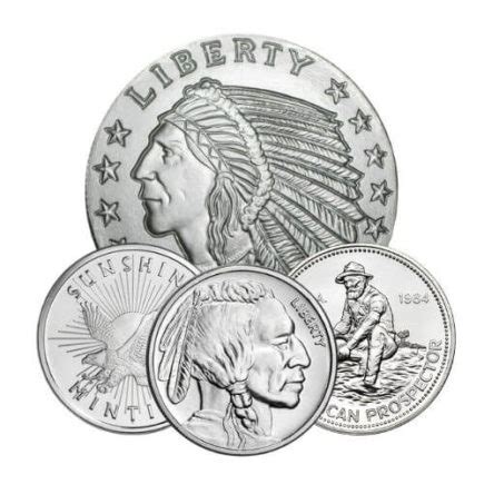 Silver Bullion Coins Bars & Rounds - Hero Bullion