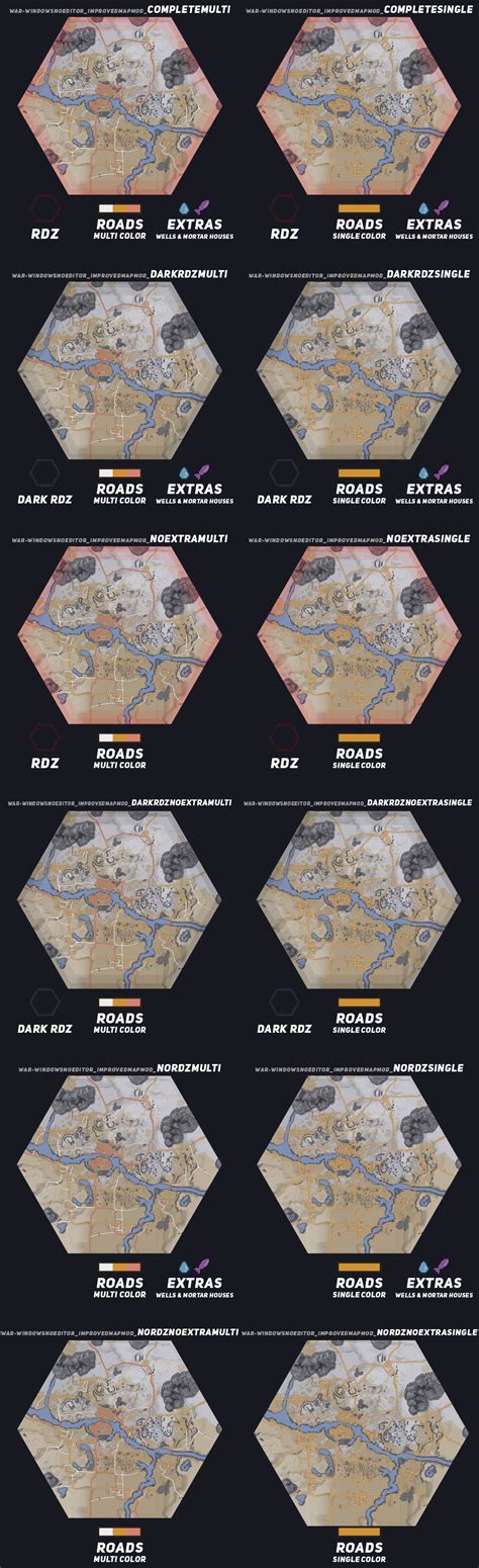 Improved Map Mod (Foxhole) by Rustard