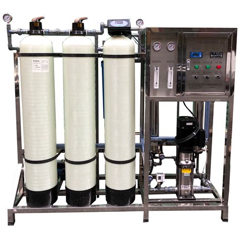 China 500 Liters Per Hour Osmosis Reverse System Deionized Water Unit/Water Deionization System ...