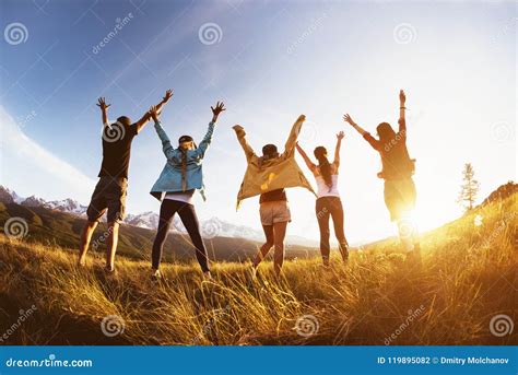 Group Of Happy Women In White Underwear Having Fun Stock Image ...