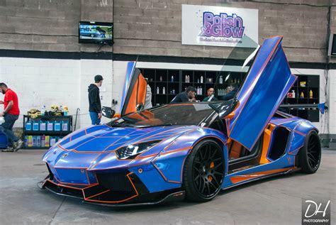 900bhp Tron Lamborghini Aventador With Liberty Walk Kit - GTspirit