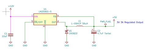 Lm2596 5v Schematic