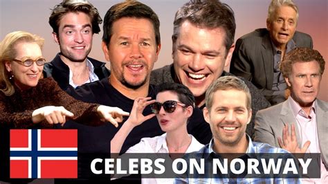 NORWAY | What Hollywood STARS Really Think About Norwegians - YouTube