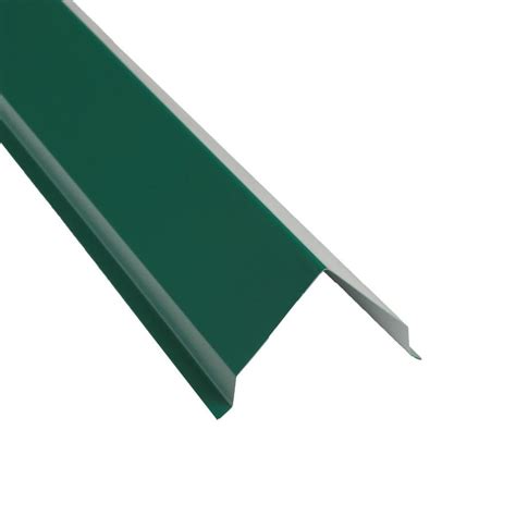 Metal Sales 5.06-in x 126-in Forest Green Outside Corner Post Metal Siding Trim at Lowes.com