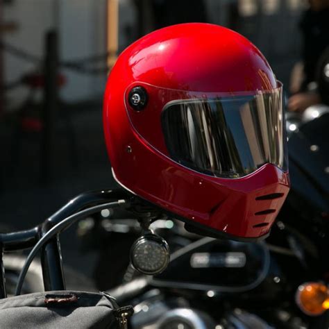 BILTWELL Lane Splitter "Blood Red" ECE & DOT | 24Helmets.de