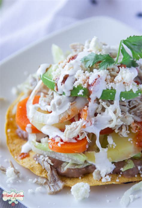 Top 99+ imagen receta para hacer tostadas de pollo - Abzlocal.mx