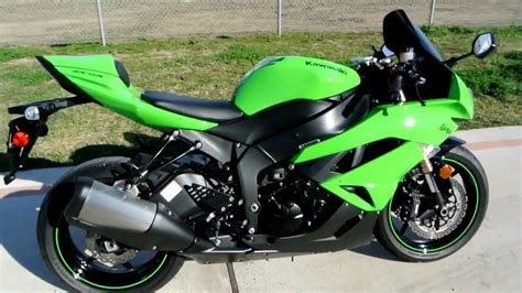 2009 Kawasaki ZX6R 600 Ninja Super Sport - YouTube