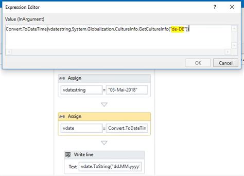 How do I convert the Invoice Date in German Date format dd-MMM-yyyy ex ...