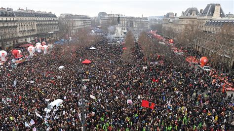 More than 1 million protest across France against Macron’s pension reform