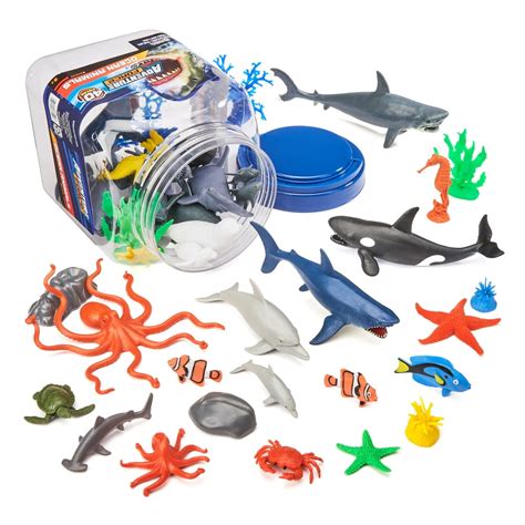 Adventure Force 40-Piece Jumbo Bucket Play Set, Ocean Animals - Walmart.com - Walmart.com