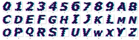 Distorted Font SVG PNG Instant Download - Etsy