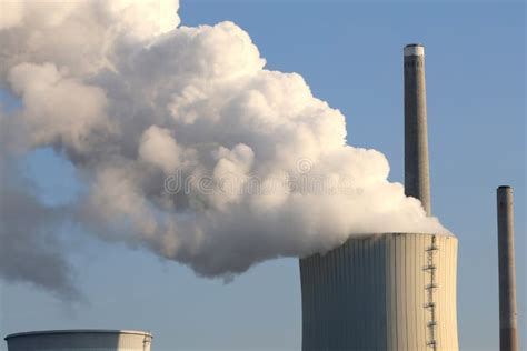 Pollution from Coal Power Plant Stock Image - Image of machine, europe: 268848283