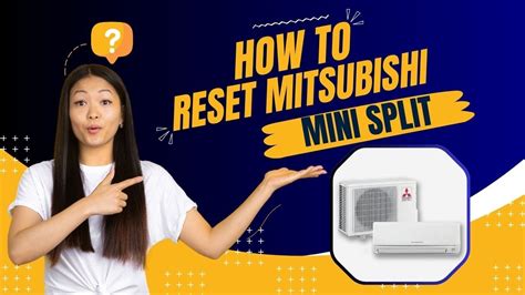 How to Reset Mitsubishi Mini Split - YouTube