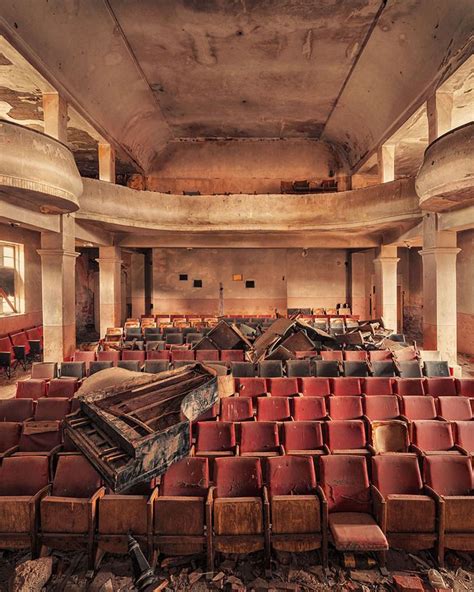 Abandoned movie theater