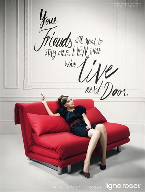 Ad Campaign: Ligne Roset Furniture Campaign by JVM #FurnitureIdeas | Ligne roset furniture ...