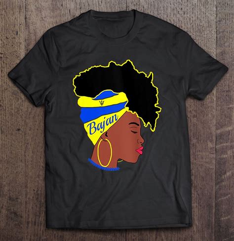 Womens Bajan Girl Barbados Women Flag Patriotic T-Shirts, Hoodies, SVG ...