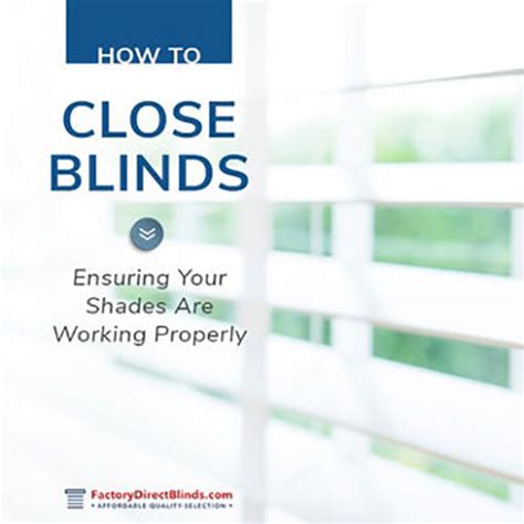 How to Install Cordless Blinds | Factory Direct Blinds