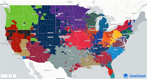 Where Do NFL Fans Live? Mapping Football Fandom Across the U.S.