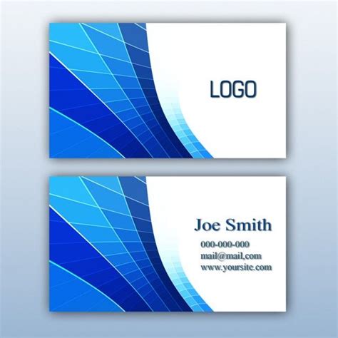 Download Blue Business Card Design for free | Free business card design, Business card design ...