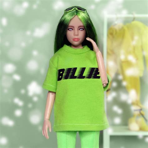 Billie Eilish Doll | Billie, Billie eilish, Barbie fashionista dolls