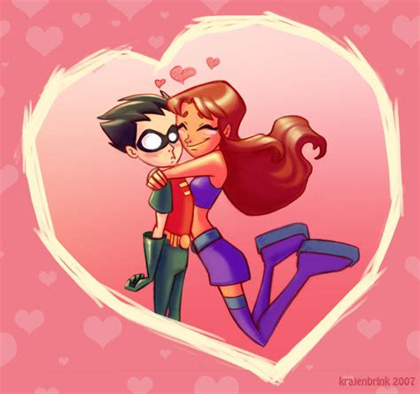 Robin and Starfire - Teen Titans couples!!!! Fan Art (11201435) - Fanpop