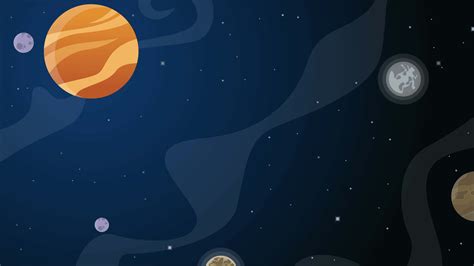 Download Explore the mysteries of the animated space Wallpaper | Wallpapers.com