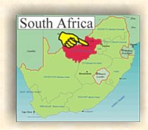 Travel in South Africa - North West Province - from Klerksdorp to Groot ...