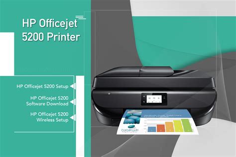 Software download for HP Officejet 5200 printer | Wireless printer, Hp officejet, Multifunction ...