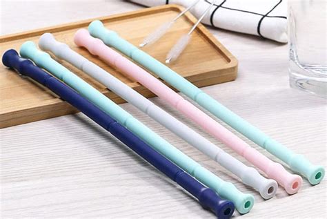 Silicone Drinking Straws - 4 Colours & Quantity Options! | Shop | Wowcher