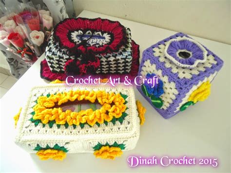 Dinah Crochet: Tissue box cover