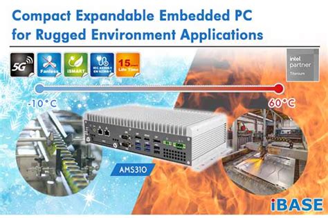 Compact Expandable Embedded PC for Rugged Environment