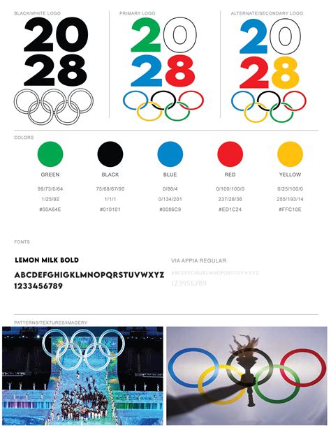 2028 Olympics Logo and Branding :: Behance