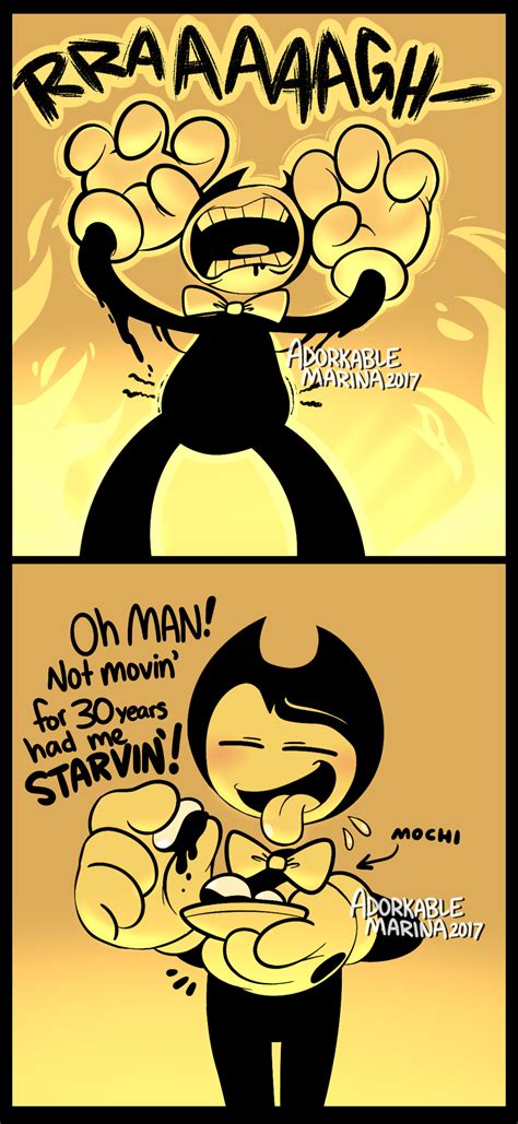 [Comic] Bendy the Mochi Machine by AdorkableMarina on DeviantArt