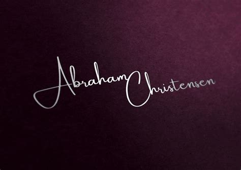 Signature Design on Behance