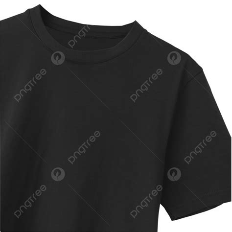 Black Tshirt Clipart Hd PNG, Black Tshirt Mockup, Blank, Tshirt, Mockup PNG Image For Free Download