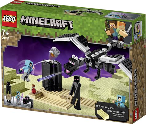 LEGO® MINECRAFT 21151 La bataille de l'End Nombre de LEGO (pièces): 222 ...