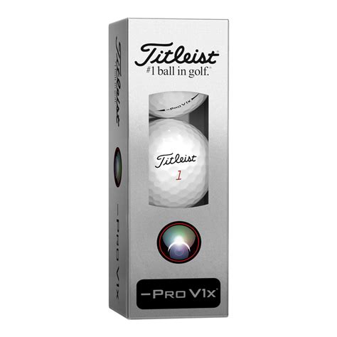 Titleist Pro V1x Left Dash Golf Balls – MyCustomGolfBall